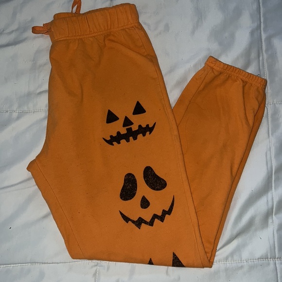 Fifth Sun Pants - 🎃 Halloween pumpkin sweat pants! Size L 🎃